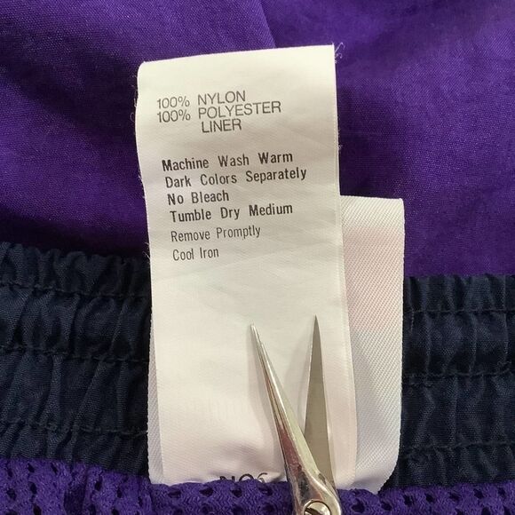 Vintage 90’s Speedo Swim Trunks Colorful Bright Colorblock Swimsuit - Picture 13 of 13